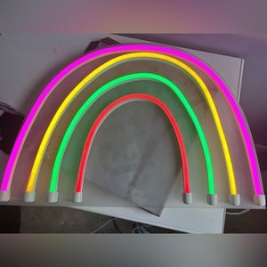 rainbow wall light fixture